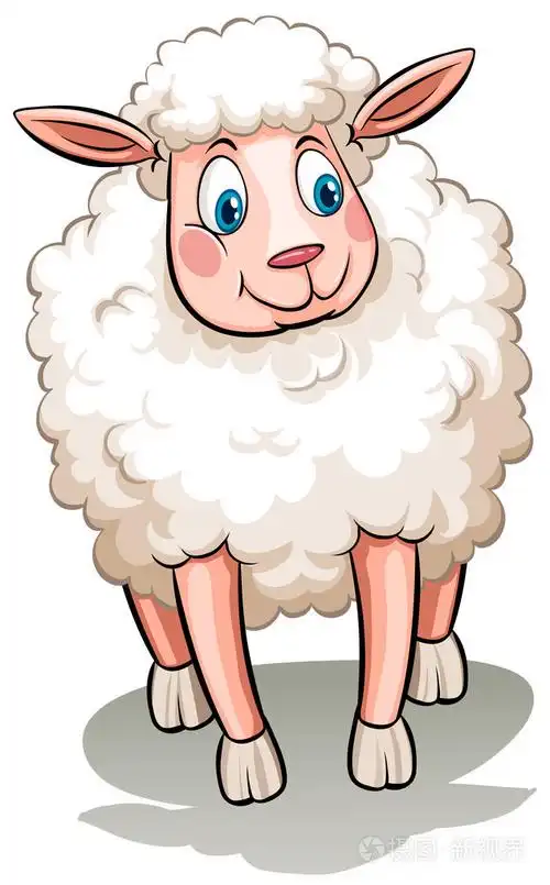 一只羊插画-正版商用图片0a2bla-摄图新视界
