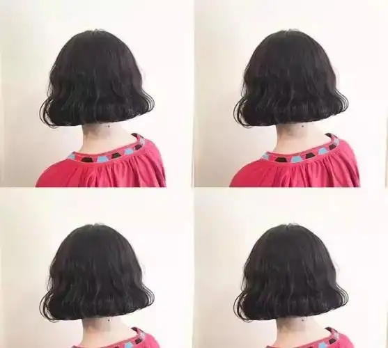 2018流行的齐肩波纹卷短发20款