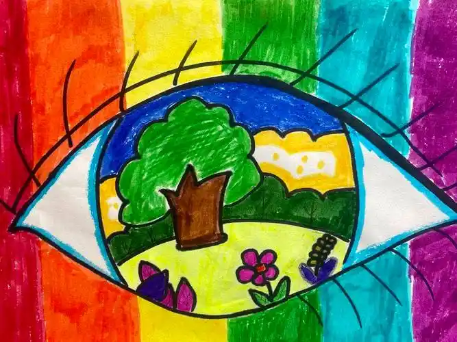 爱眼护眼 守护"视"界——高阳县蓝波幼儿园开展爱眼日主题活动_眼睛