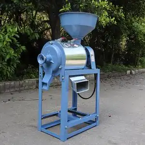 家用小型180小麦磨面机粉碎麦麸分离加工玉米荞麦杂粮设备面粉机