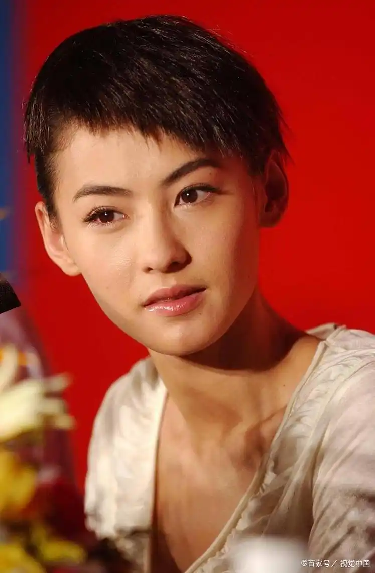 张柏芝年轻时的甜美漂亮照