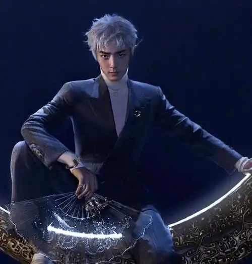肖战拍斗罗大陆有多拼头发染成银色后和漫版唐三一样