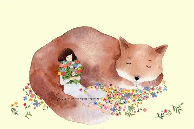 水彩 小清新 森女 插画 可爱 - 堆糖,美图壁纸兴趣社区