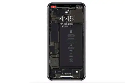 iphone12系列拆机壁纸换上后手机就像是透明的