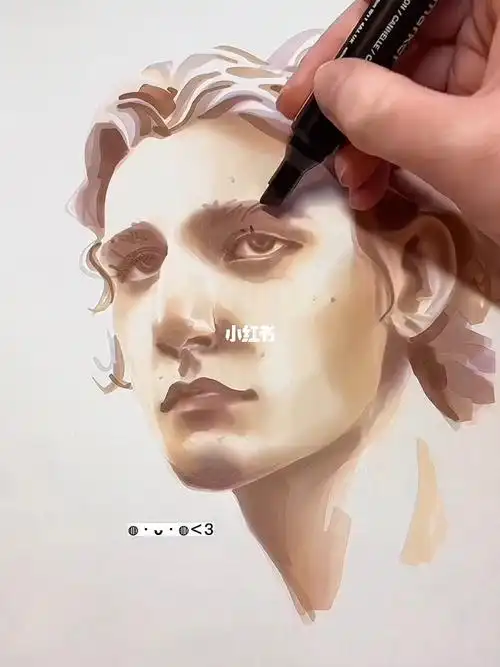 人物肖像绘画分享