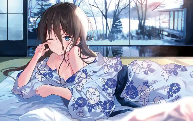 可爱萌系动漫美女桌面壁纸_卡通动漫_壁纸下载_美桌网