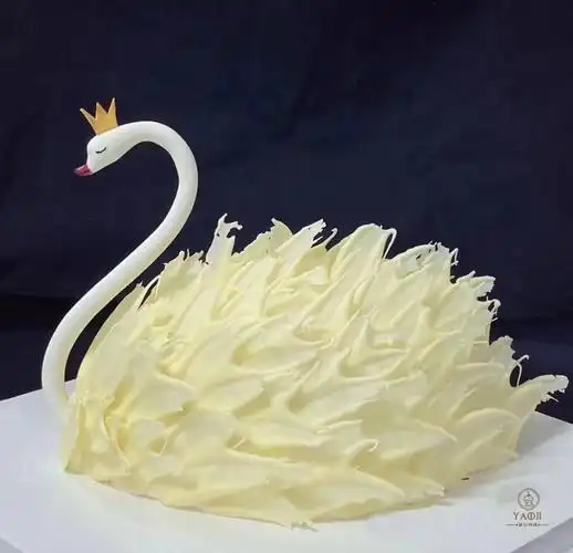 昆明网红黑天鹅生日蛋糕蛋糕动物奶油武汉成都重庆天津店同城配送 黑