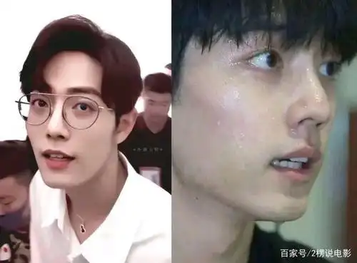 明星卸妆前后对比,肖战,王一博,吴亦凡,杨洋