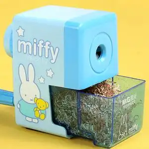 晨光削笔器转笔刀手摇卷笔刀儿童小学生专用自动进铅削笔机不断铅