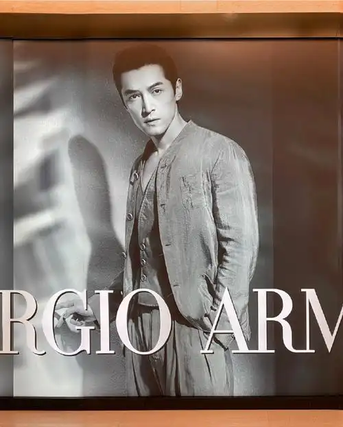 giorgio armani全球代言人胡歌##胡歌绅士光影大片