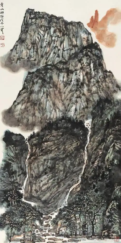 李小可山水画