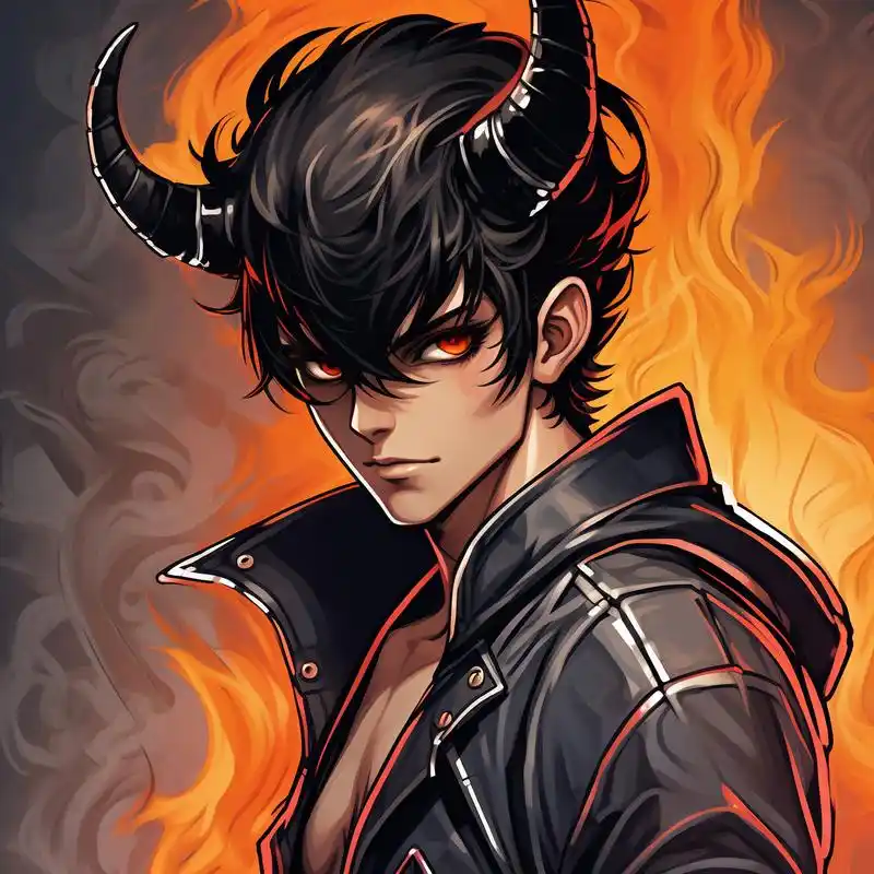 94二次元炫酷恶魔男生头像97 探索二次元的世界,发现炫酷恶魔男生