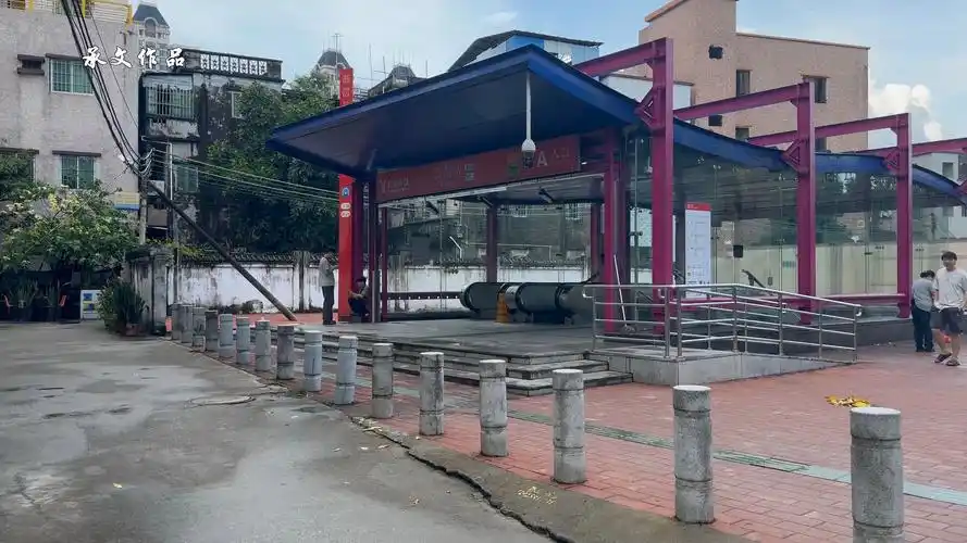 广佛线广州地铁3号线《沥滘站》a,f,b,e出入口