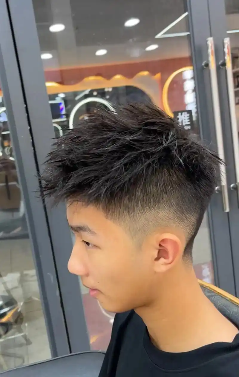 推荐摩根前刺烫发.