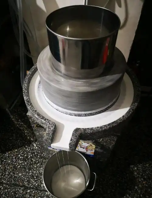 嘉兴地区转让全新石磨磨浆机