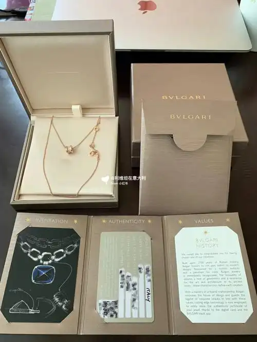 意大利宝格丽bvlgari满钻小蛮腰项链