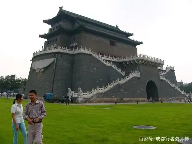 2005年,北京前门,正阳门一带随拍