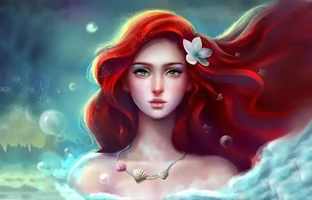 真实版迪士尼公主,白雪公主漂亮,爱丽儿眼透悲伤,艾莎冰雪冷颜