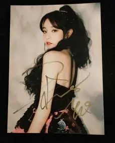现货 宋雨琦 亲笔签名照 7寸 多款 明星周边 非印刷