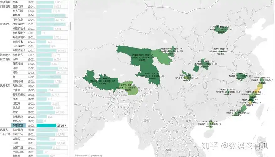 数据分析告诉你,中国的宗教势力分布 - 知乎