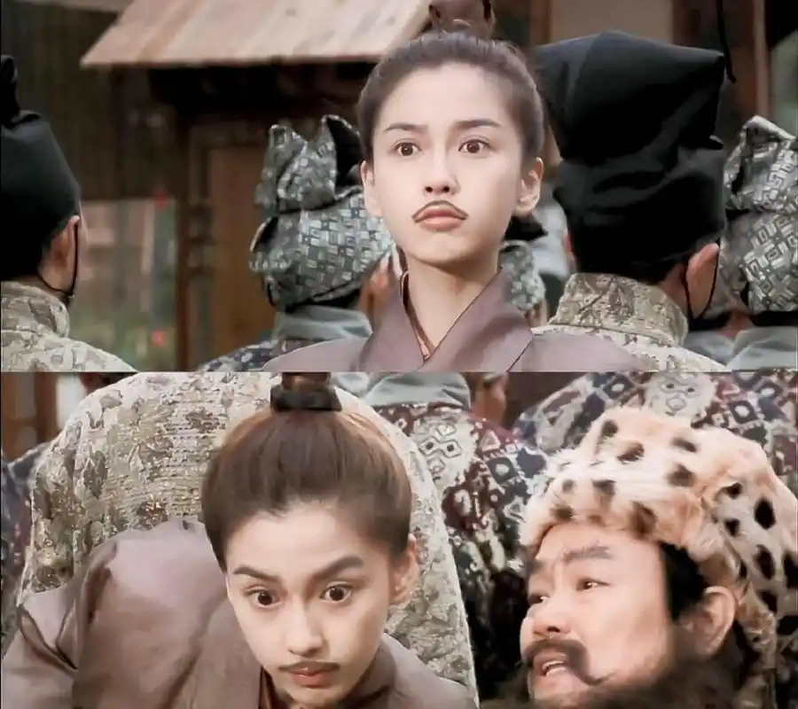 有网友说angelababy在《花田喜事》中的古装造型应该是angelababy的