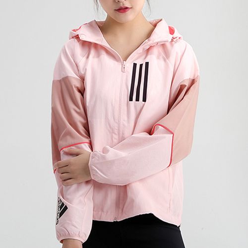 阿迪达斯女装夹克正品春秋秋季新款运动服上衣防风运动茄克