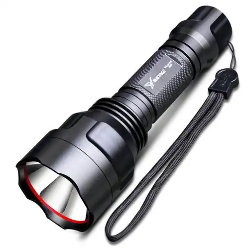 雅格yage铁户外照明设备强光手电筒金属小手电日常携带徒步露营夜骑手