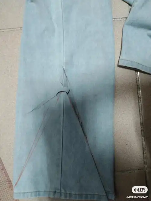 牛仔裤改造剪坏了