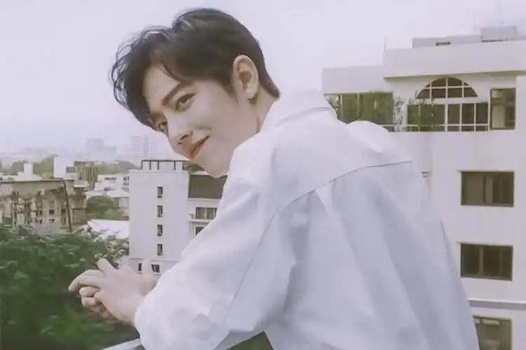 凭颜值出圈的古风美少年肖战俊朗成毅儒雅罗云熙白衣飘飘