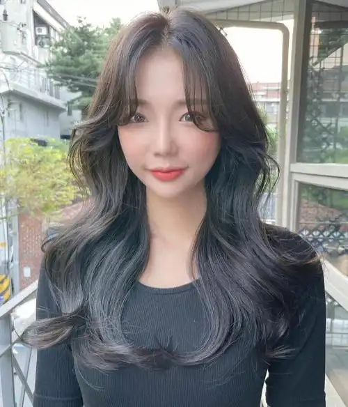 卷发发型微卷发型减龄发型纹理发型自然卷发韩系发型秋冬发型造型烫