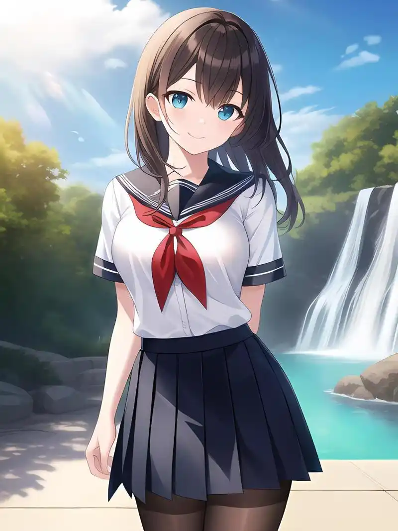 ai绘画日漫壁纸  #ai绘画二次元# #二次元# #日漫#  #清纯可爱的少女