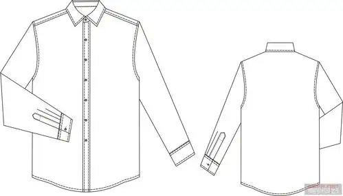 小彭同学画的款式图 大家给皮皮-服装设计软件 - 穿针引线服装论坛