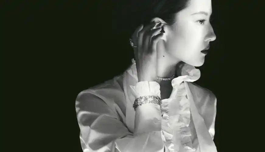 刘亦菲最新芭莎珠宝照片 可以说是高级感满满