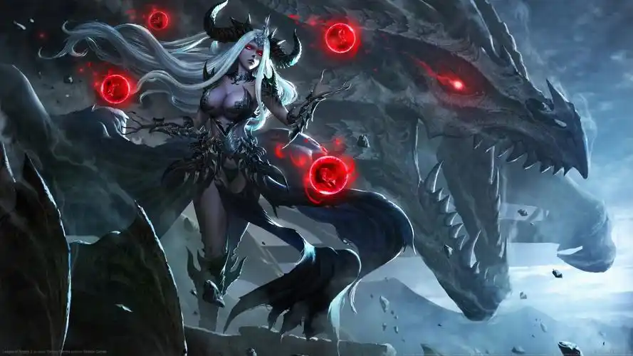 leagueofangels2女神联盟2性感女神4k游戏壁纸