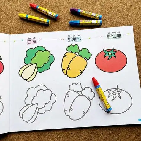 简笔画优秀作品画全8册幼儿绘画启蒙素材2368岁儿童趣味简笔画手涂鸦