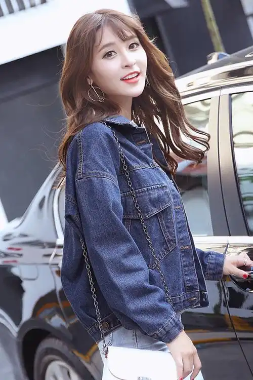 牛仔连体衣裤女长裤搭配