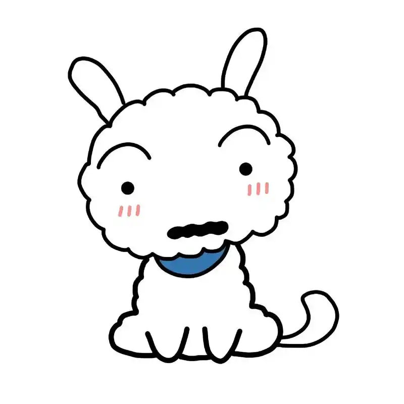 简笔画.#蜡笔小新 #蜡笔小新小白 #简笔画 - 抖音