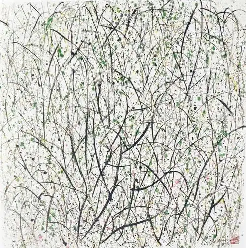 《春潮》 吴冠中