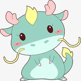 传统龙神剪纸素材免费下载_觅元素