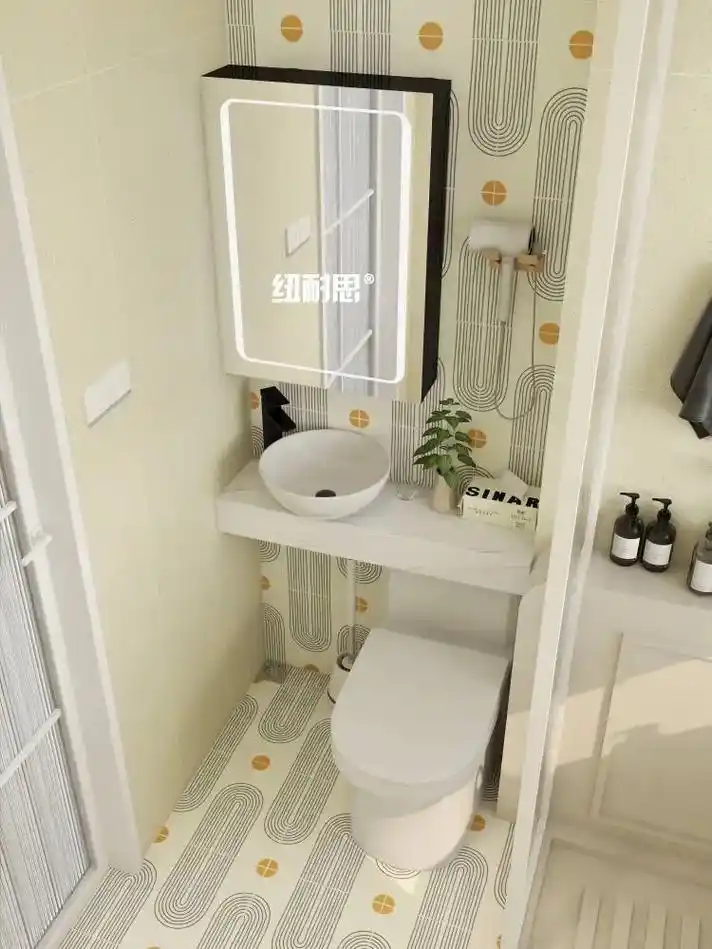 只需一个排污口.带洗手盆的马桶一体 - 抖音