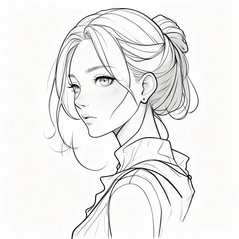 气质爆棚💃 今天给大家分享一组超级有气质的侧面女头像,简直是女神