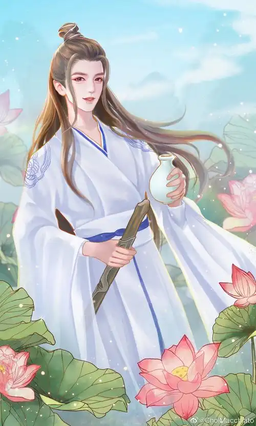 肖战魏无羡陈情令动漫壁纸头像背景