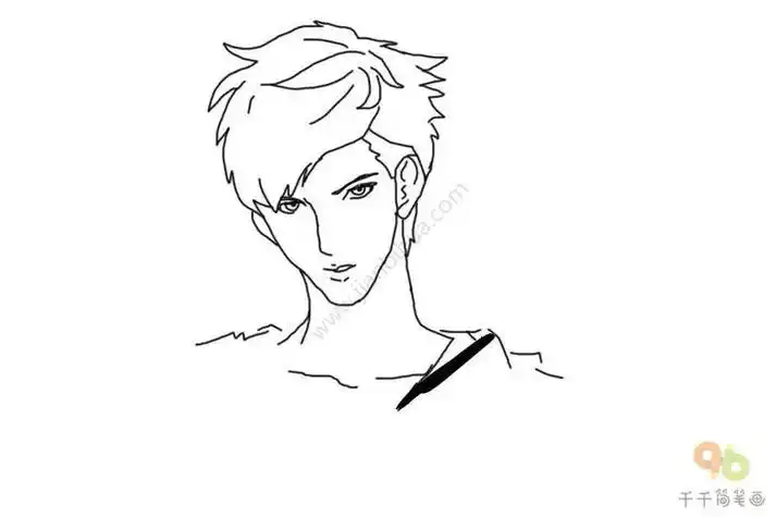 吴亦凡卡通手绘简笔画