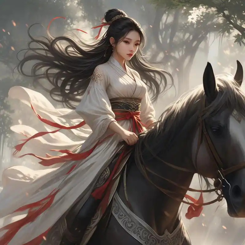 9815古风女将军头像97 探索古风女将军的霸气与柔情,这些头像带