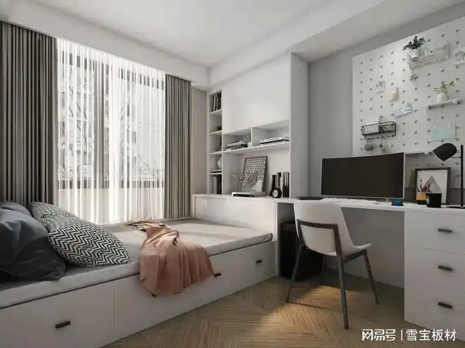 这5种榻榻米设计解决了90的小卧室布局