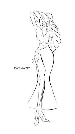 简笔画很清纯有范的小姐姐简笔画教程时尚潮流女神简笔画画法怎么画手