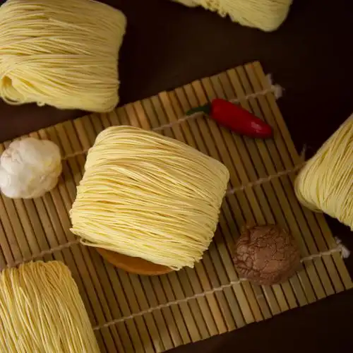 添添见手工全蛋面非油炸蛋面细面条拌面汤面专用云吞面整箱礼盒装