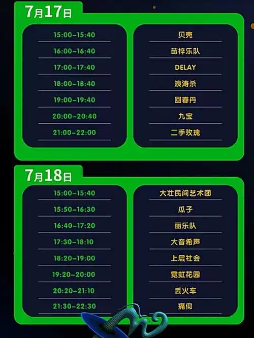 枣庄热浪音乐节有一起的友友麽