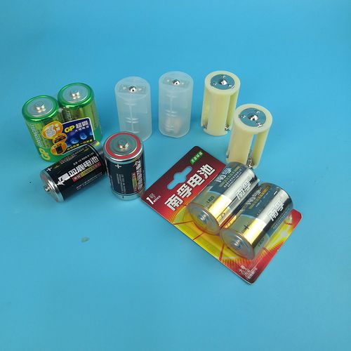 1号干电池大号d型r20南孚碱性超霸双鹿碳性1#电池转换桶5号转1号