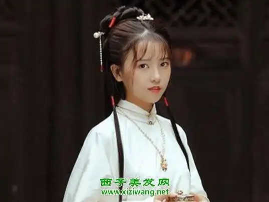 未出阁古代少女的发型图片来看看古代少女都怎么扎